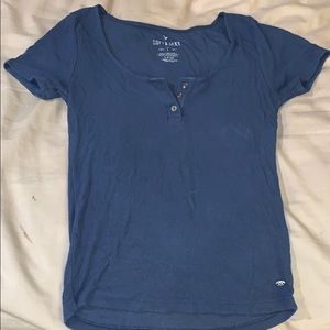 Shirt sleeve, Henley style shirt